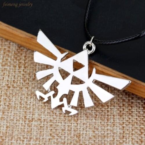 Anime Game The Legend of Necklace The Triforce Pendant Necklace Wholesale And Retail Jewelry