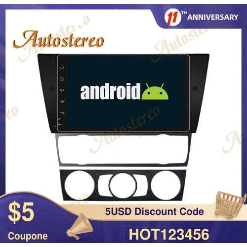 Car No DVD Player Android 9.0 8 Core GPS Map Navigation For E90 Saloon/E91/E92/E93 2005-2012 Stereo Head Unit Multimedia Player