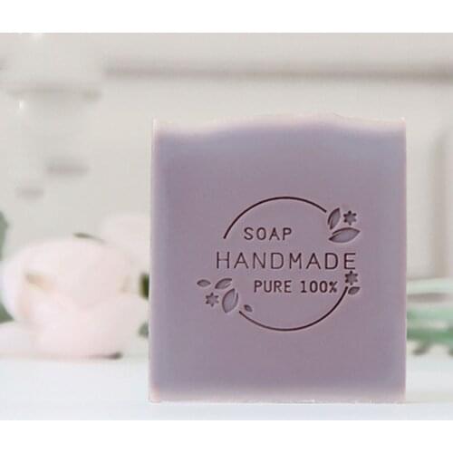 Pure Handmade Natural Soap Latter Stamp Home Cleaning Seal Acrylic Transparent Imprint Soap Stamp Diy Making Chapters