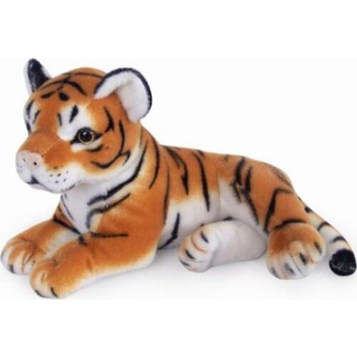 Lovely Soft Simulated Animal Kids Tiger Plush Doll Stuffed Cute Cartoon Tigers Leaoard Toy Baby Play Dolls 30cm 12inches