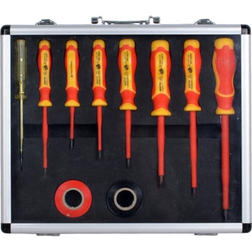 BESTIR taiwan tool VDE 1000V S2 alloy steel phillips/slotted/pozi insulated screwdrivers tool PH1/PH2/PH3/0.8/1.2/PZ0/PZ1/PZ2