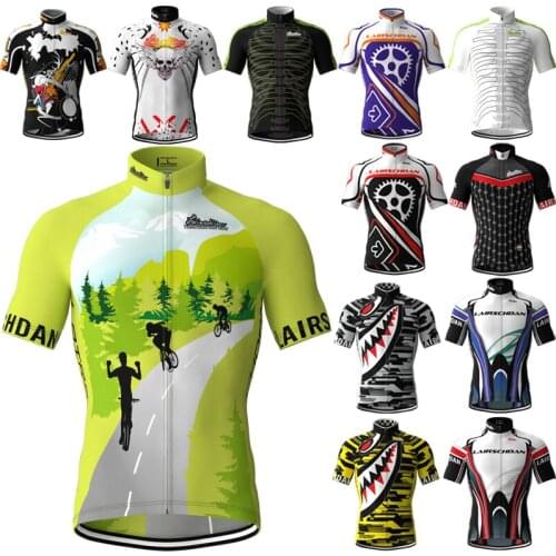 LairschDan Cycling Jersey 2021 Pro Team Men Summer Bicycle Clothing Road Bike Jersey Ciclismo Outdoor Cycling Shirt Maillot MTB