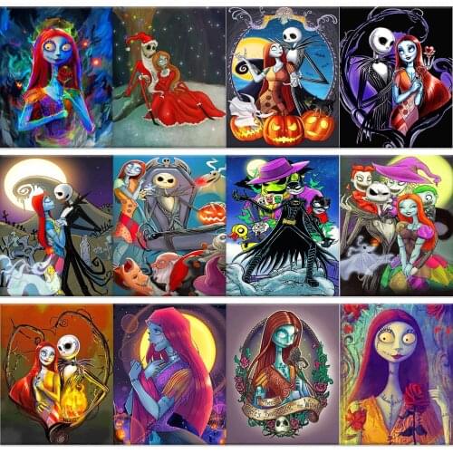 Sally and friends Painting by numbers Stamping paint home decor canvas painting Supernatural Gift pictures by numbers 40*50