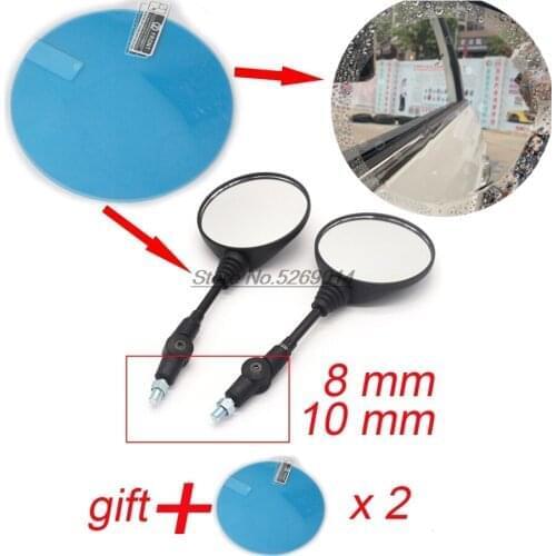 Original Motorcycle Mirrors rearview for Polisport Dl650 Triumph Bonneville T100 Cb190R Bmw R 1200 Gs Lc Vespa Scooter Xv250