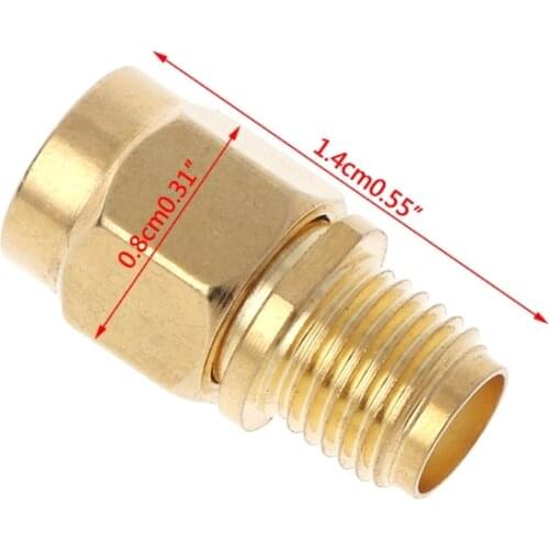 RP-SMA Male Plug To SMA Female Jack Straight RF Adapter Coaxial Connector Converter