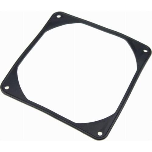 Gdstime 50 pcs/lot 120mm Fan 12cm Shock Absorption Silicone Pad Anti Vibration Gasket Reduction Noise Black wholesale