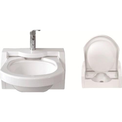 560*480*220mm Folding White Acrylic Sink GR-Y013 Marine Boat Caravan RV Camper