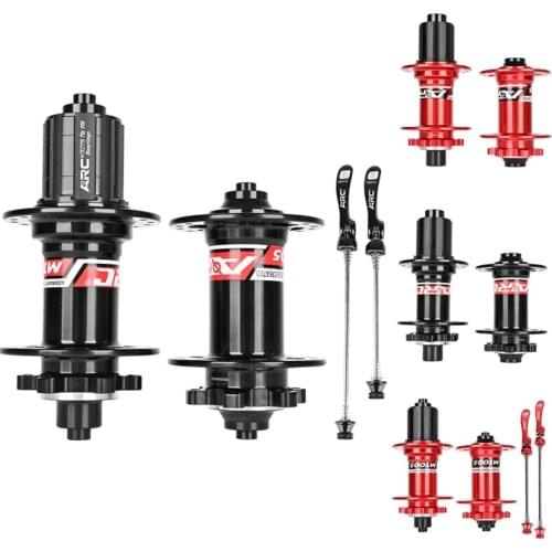 ARC 005 Bicycle Hubs Mountain Bike Disc Brake Square Bearing 32 Holes 8 9 10 11 Speed QR Thru Front Rear