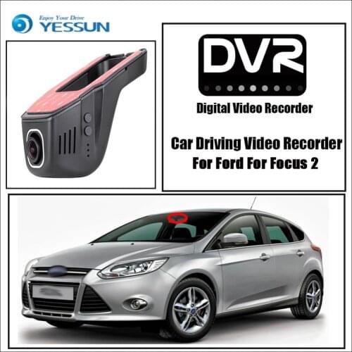 YESSUN for Ford For Focus 2 Car Driving Video Recorder Wifi DVR Mini Camera FHD 1080P Dash Cam Night Vision