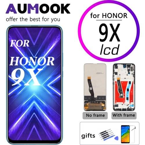 6.59 inch LCD For Huawei Honor 9X LCD Display Touch Screen Digitizer Assembly for pantalla y9 prime 2019