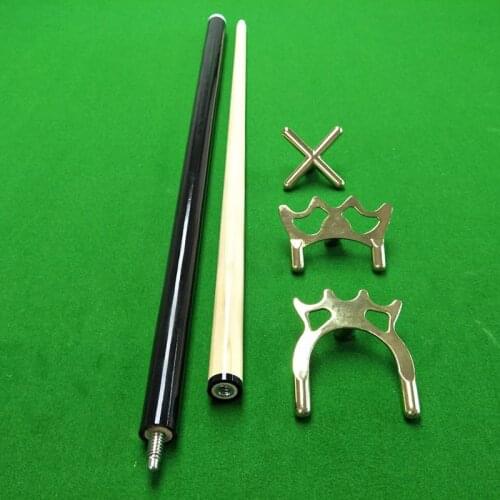 2pcs Set Brass Bridge Head Pool Cue Stick Frame Pole Accessories For Snooker Billards 9 Ball &T8