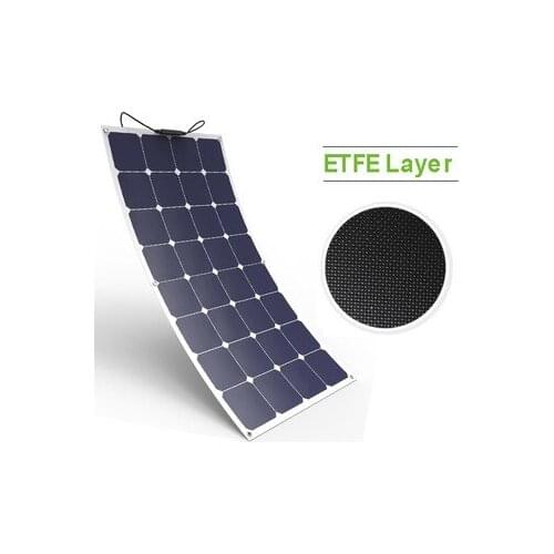 20-23% High Efficiency sunpower cells 110w flexible solar panel