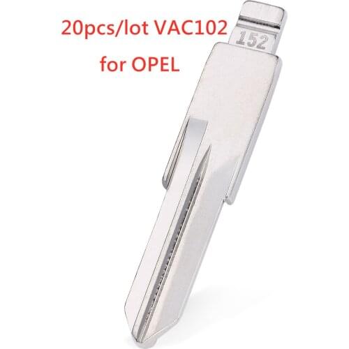20pcs/lot KD VAC102 #152 Remote Key Blade KD VVDI Uncut Flip remote key blade free shipping