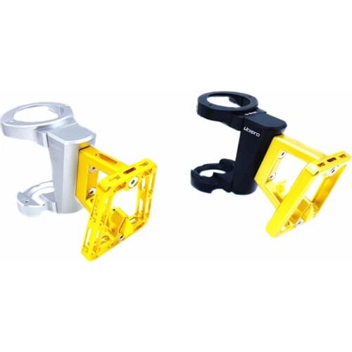 Front Shelf Mount Carrier Adapter Pig Nose Pannier Adapter Block Bracket For Folding Bike Litepro Parts