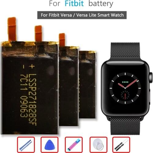 Battery 150mAh For Fitbit Versa / Versa Lite Smart Watch Li-ion Bateria