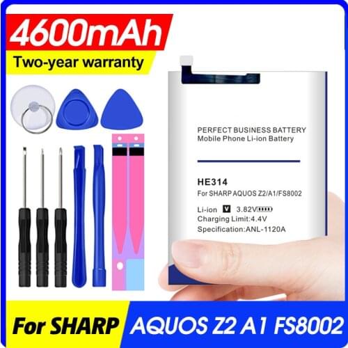 4350mAh HE314 Battery For SHARP AQUOS Z2 A1 FS8002 Phone High Quality Battery