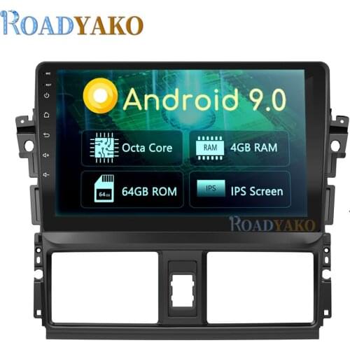 10.1'' Android Auto Car Radio магнитола Video player For Toyota VIOS 2013-2016 Stereo Car Frame Navigation GPS Autoradio 2 Din
