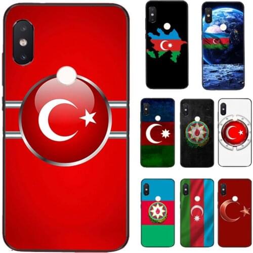 FHNBLJ Azerbaijan buta flag Phone Case cover Shell for Xiaomi Redmi 5 5Plus 6 6A 4X 7 7A 8 8A 9 Note 5 5A 6 7 8 8Pro 8T 9