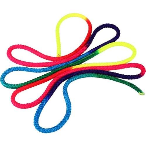 Colorful Rhythmic Gymnastics Ribbon 3M Gym Dance Aerobics Skipping Rope Art Gymnastic Ballet Streamer Training Exercise Sports