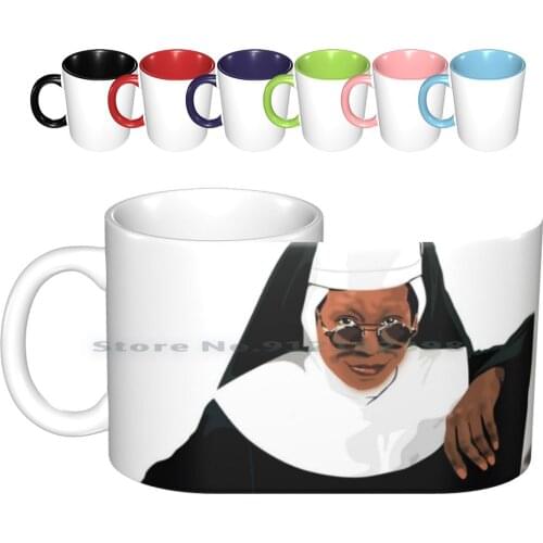 Sister Act _ Ceramic Mugs Coffee Cups Milk Tea Mug Sister Act Whoopi Goldberg Whoopy Gospel Lounge Singer San Francisco Success