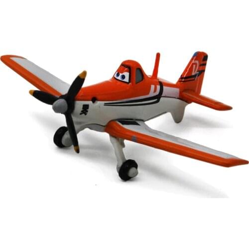 Disney Pixar cars 2 Planes 8 cm Strut Jetstream Dusty D7 Metal Diecast alloy classic Toy Plane model for children 1:55 In Stock