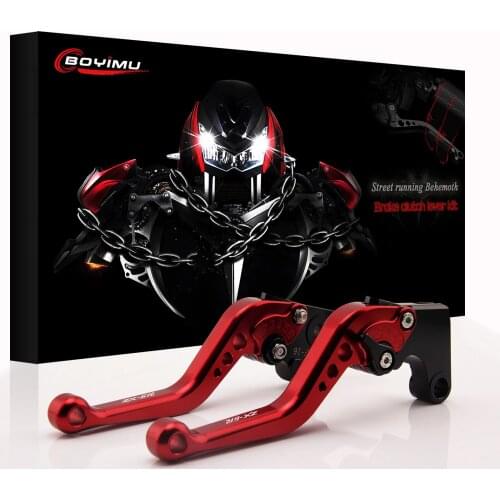 LOGO(ZX6R) For KAWASAKI ZX6R ZX636R ZX6RR 2000 2001 2002 2003 2004 Motorcycle Accessories Brake Clutch Levers Motorbike