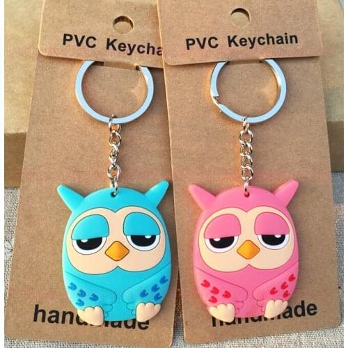 Owl 2Style Fashion Anime Toy Figures Keychain Cartoon Keyholder Birthday Unisex Gifts New