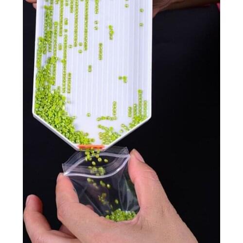 New 5d DIY Diamond Painting Diamond Embroidery Accessories Large Capacity Big Drill Plate Plastic Tray Big Kits gift