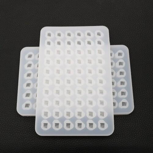 2021 New Crystal Diamond Irregular Stone Epoxy Mold Ice Cube Silicone Mold for jewelry making Pendant Resin Mold Decor Wholesale