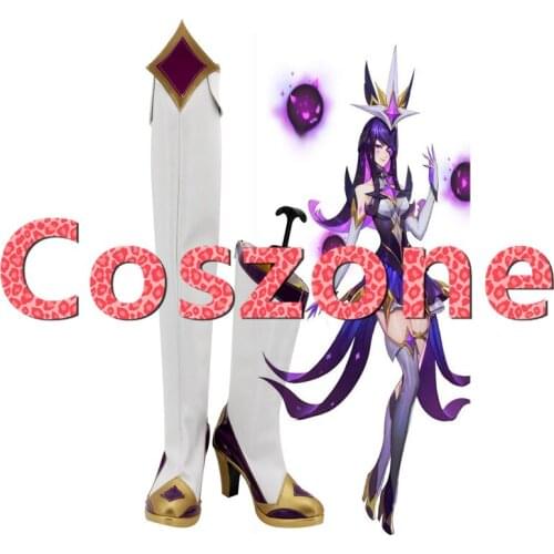 LOL Star Guardian Syndra Cosplay Shoes Boots Halloween Carnival Cosplay Costume Accessories