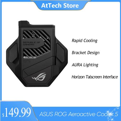 Official AeroActive Cooler 3 for ASUS ROG phone 3 Mobile Phone Accessories Cooling fan for ROG Republic of Gamers Fans