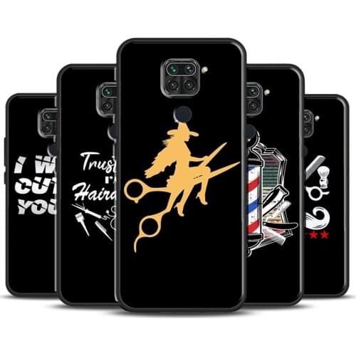 Barber Scissors Hairstylist Salon Case For Xiaomi Redmi Note 8T 9S 7 8 9 Pro Cover For Redmi K30 Ultra 9 9C 9A 8 8A 7A 10X