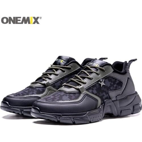 ONEMIX NEW Running Shoes for Men Breathable Athletic Sports Trainers Casual Outdoor Walking Sneakers Gym Jogging Fitness