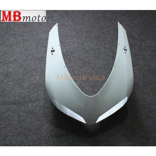 For 848 1098 1198 07-08-09 Upper Cowl Nose FairingABS injection molded motorcycle shell on the front cover