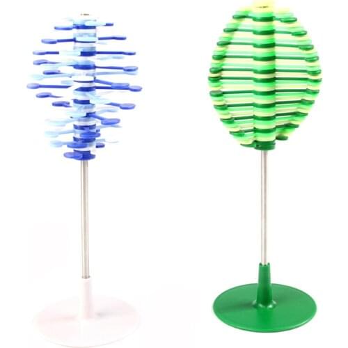 Funny Slow Soft Kid Decompression Balls Creative Spiral Spinning Lollipop Rotary Toy Stress Anxiety Relief for Adult Kid