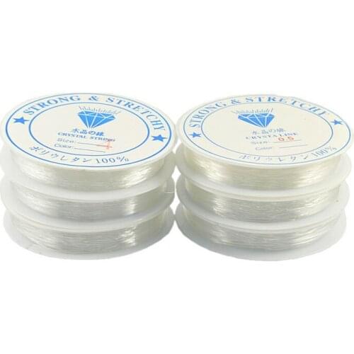 4pcs wire 0.4/0.5/0.6/0.7/0.8/1mm 12/10/8/7/6/5 meters long Line 6 Chinese knot jade line Jade rope braided wire wholesale