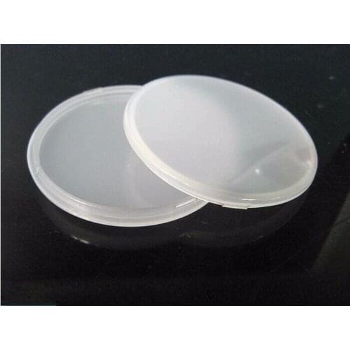 HWK-57 PC Lampshade, Led Lampshade , PC Covering, Size: 57X4.8mm, Milk Color , Clean surface