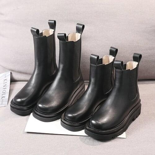 INS HOT Women Ankle Boots Natural Leather Cowhide Stitching Chelsea Boots Cyberstar Fashion Skinny Boots