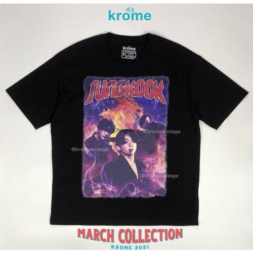 Bootleg Jungkook 100% Cotton Oversized Shirt