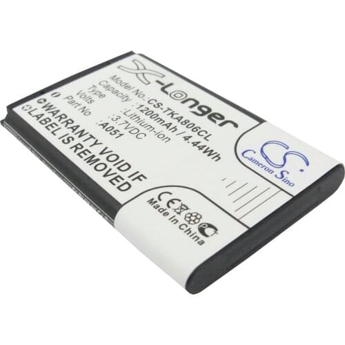 Cameron Sino Cordless Phone Replacement Li-ion Battery 1200mAh For A051 Alcatel A806 Free Tools