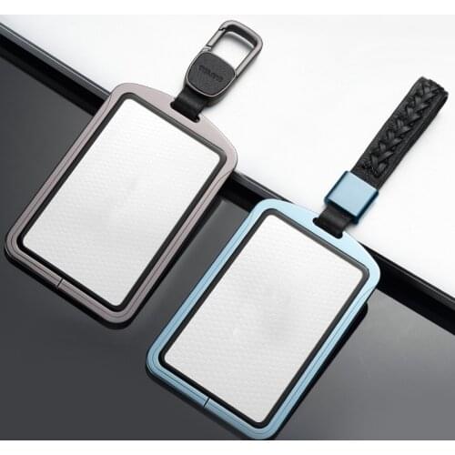 Aluminum Alloy Car Card Remote Key Case Key Cover For BMW 1 3 5 7 Series X1 X3 X5 X6 X7 F30 G20 F34 f31 G30 G01 F15 G05 I3 M4