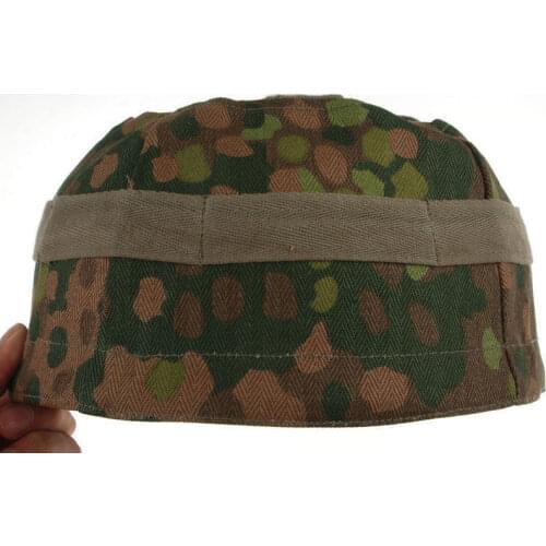 WWII GERMAN PARATROOPER M38 HELMET COVER DOT 44 CAMO CAMOUFLAGE