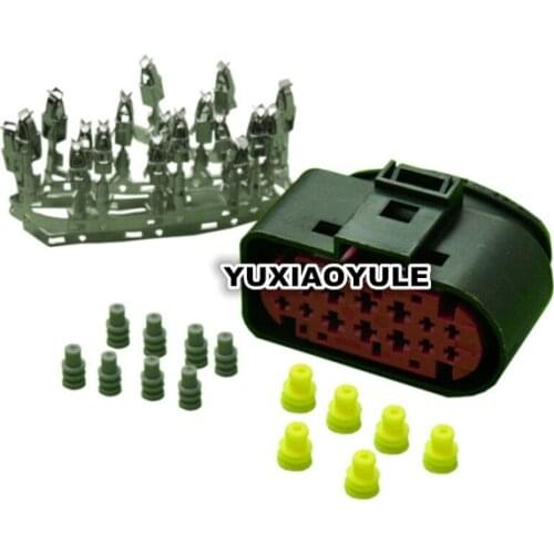 For Audi VW Skoda Seat Xenon Headlight 14 Pin Plug Connector 1J0973737 1J0 973 737