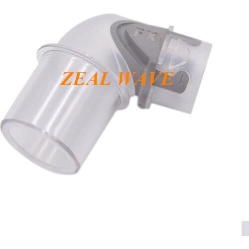 Imported Respirator Machine Nasal Mask Fx Pipeline Pipe Joint Interface Elbow Small Plastic Valve