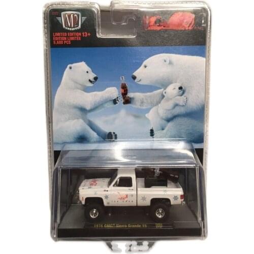 M2 1:64 1976 GMC Diecast Collection of Die-casting Simulation Alloy Model Car Children Toys
