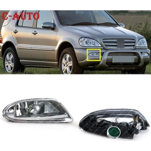 Left Right Car Fog Light Lamp For Mercedes For Benz W163 ML ML350 ML500 ML430 ML320 ML55 For AMG 1638200428 1638200328 Assembly
