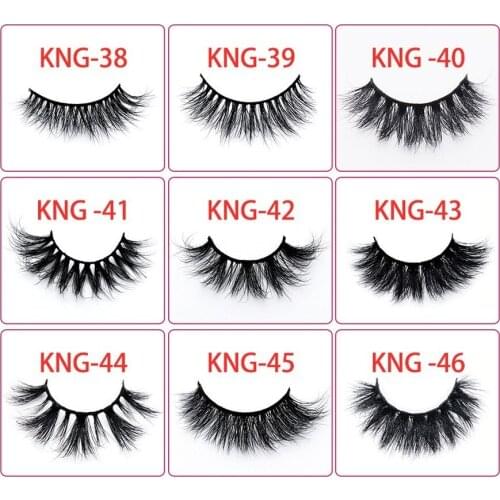 Hot Selling Mink False Eyelashes 3D Eyelashes Natural Nake Makeup Wholesale Makeup Goods Cosmetic Gift for Women