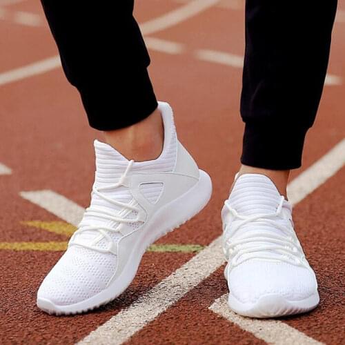 2020 Spring/Autumn Fashion WHITE Mesh (Air mesh) Lace-Up Mens Sneakers Shoes size 46 Light Old Daddy Shoes for Men AA-61