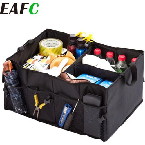 Car Trunk Organizer Eco-Friendly Super Strong & Durable Collapsible Cargo Storage Box For Auto Trucks SUV Trunk Box
