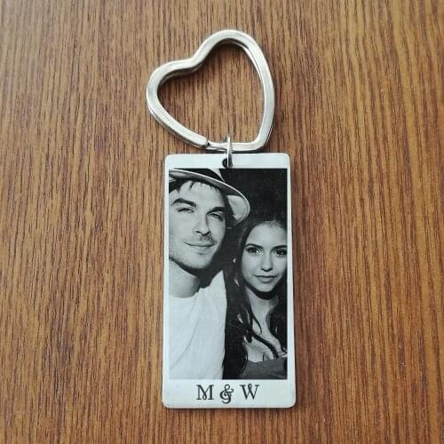 Popular Personalized Fashion Jewelry Mens And Womens General Stainless Steel Customized Military Brand DIY Lettering Key Chain